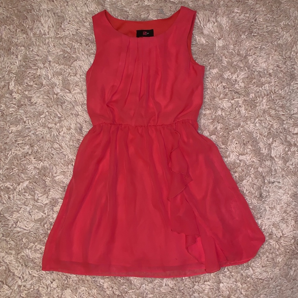 Pink/salmon dress
